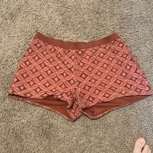 Lush Burnt Orange Shorts